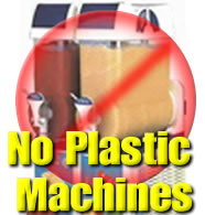 NO PLASTIC GRANITA MACHINES